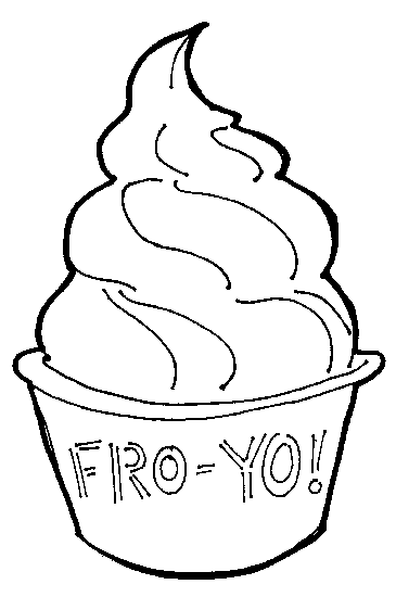 clip art frozen yogurt - photo #43