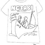 Possible T-shirt design for NC3ABI, 2020