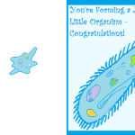 Card for co-worker's baby shower, April 2023