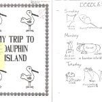 Dauphin Island field trip project - Print Shop/ Ink, 1991-1992