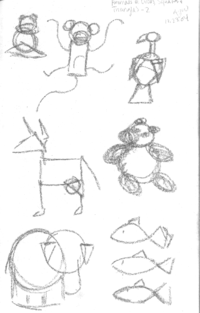 December 23, 2004 - I Can Draw!