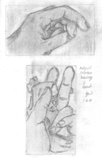January 16, 2010 - Drawing on the Right Side of the Brain